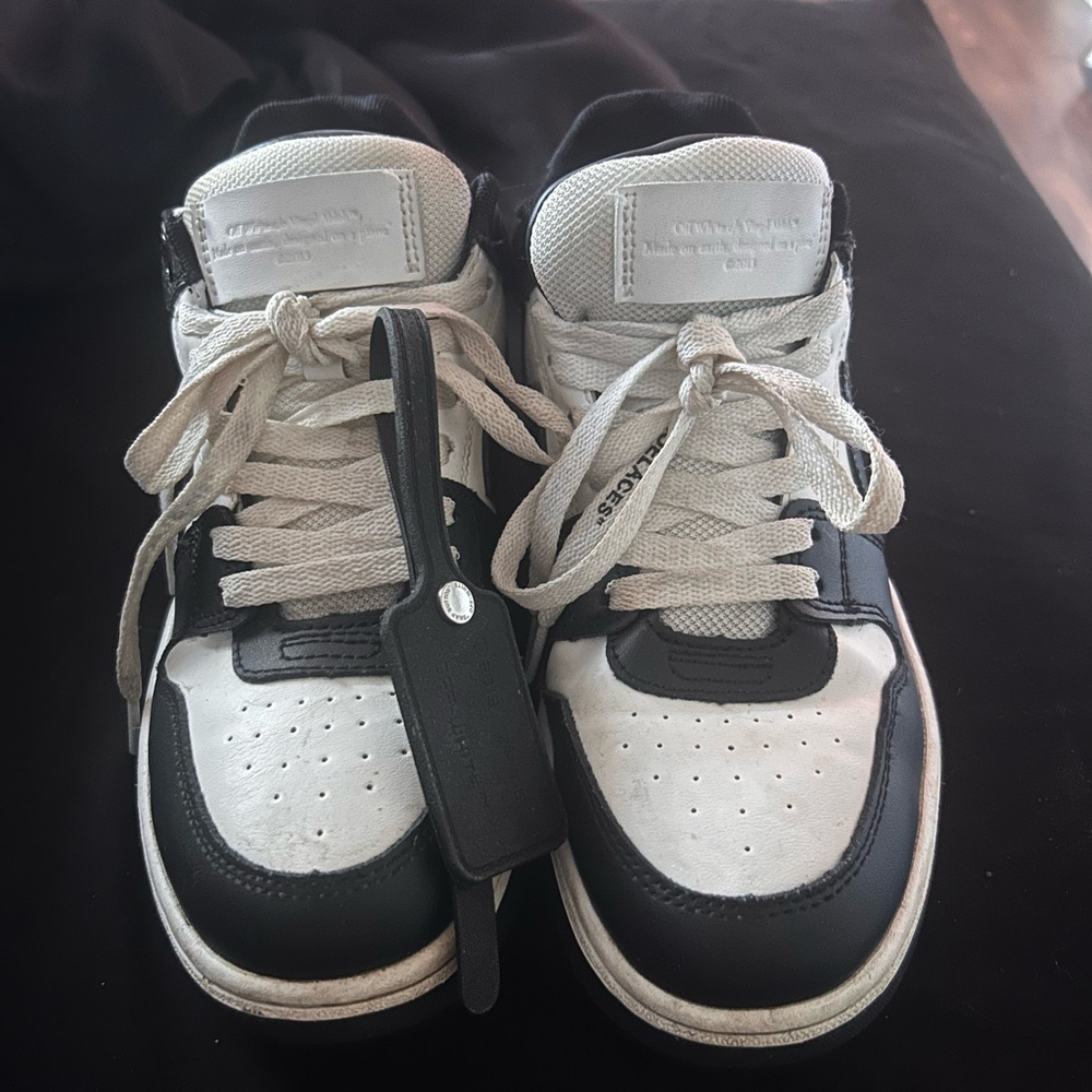 Stylish Black and White Sneakers